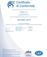 ISO 9001 / UNI EN ISO 9001:2015 ITA